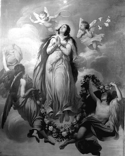 Assomption, peinture sur toile