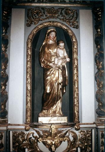 retable de Notre-Dame-du-Mont-Carmel, statues