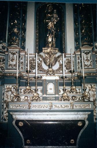 retable de Notre-Dame-du-Mont-Carmel, statues