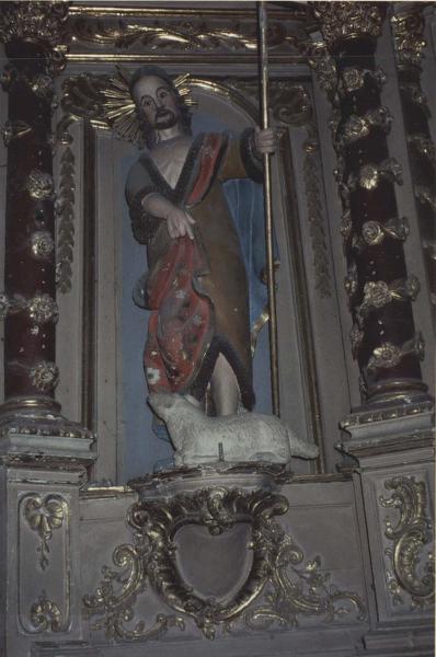 Retable majeur dédié à saint Pierre, 10 statuettes