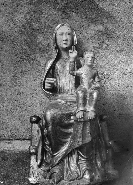 statue dite Notre-Dame-de-Font-Romeu ou Madone de l'Invention : Vierge à l'Enfant assise - © Ministère de la Culture (France), Médiathèque du patrimoine et de la photographie, diffusion RMN-GP