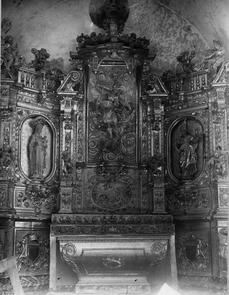 vue générale du retable de saint Michel - © Ministère de la Culture (France), Médiathèque du patrimoine et de la photographie, diffusion RMN-GP