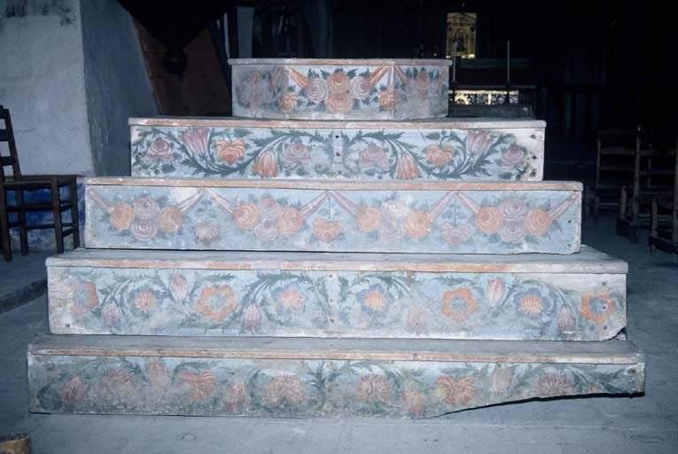 reposoir et son escalier