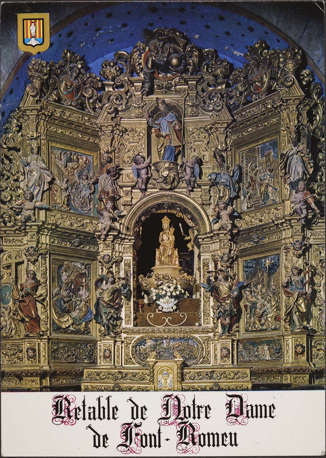 retable de choeur, vue générale