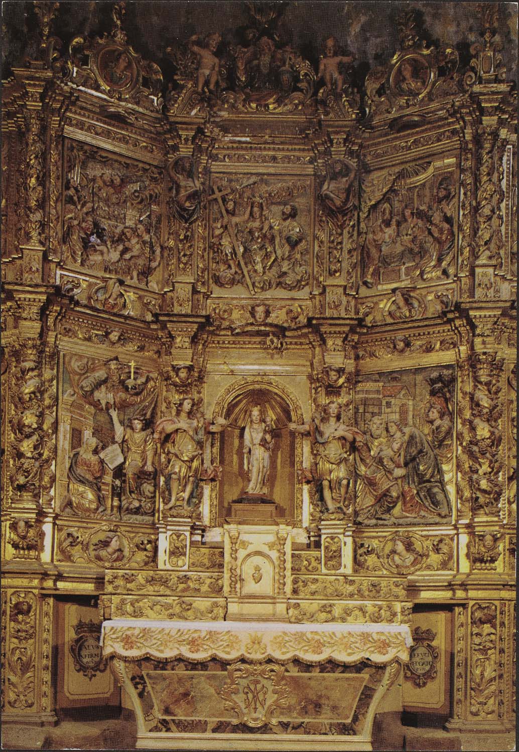 retable du maître-autel, vue générale