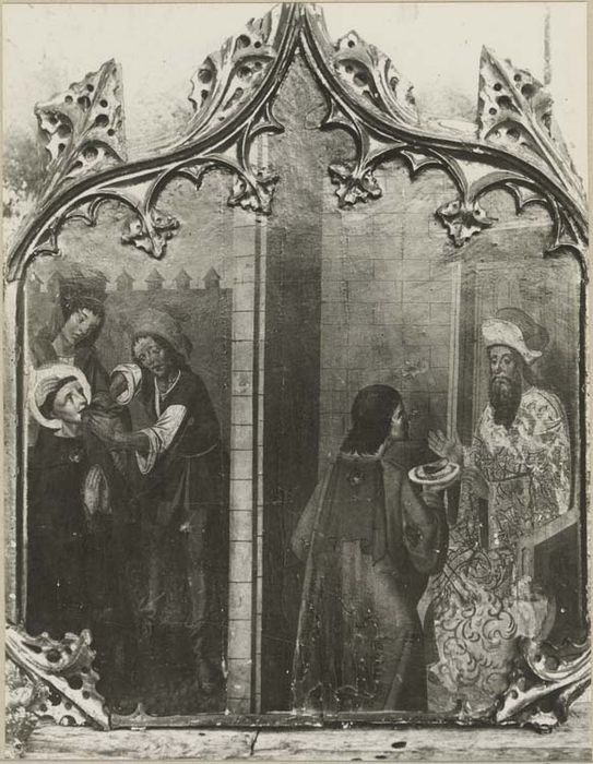 tableau, cadre : Martyre de saint Romain (le)