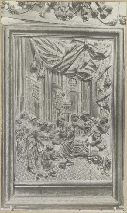 haut-relief : sacrement du baptême (le)