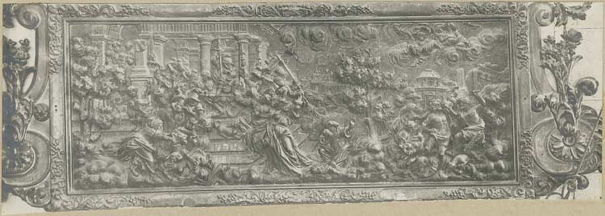 haut-relief : sacrement du baptême (le)