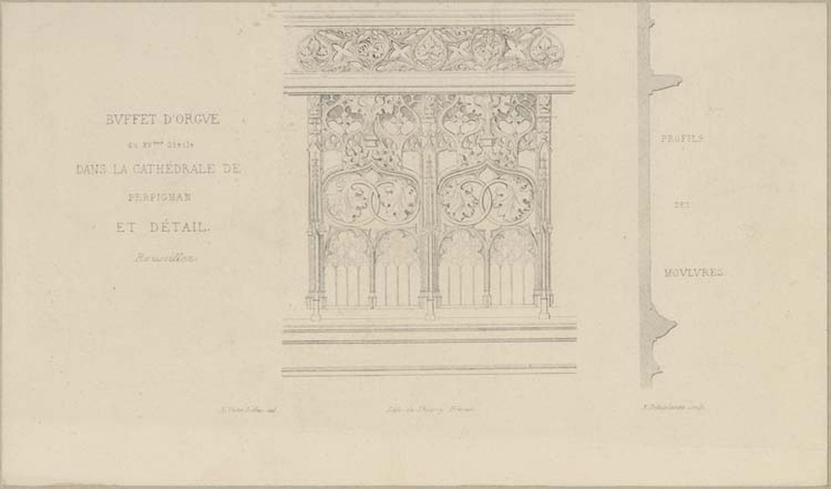 orgue de tribune : buffet d'orgue