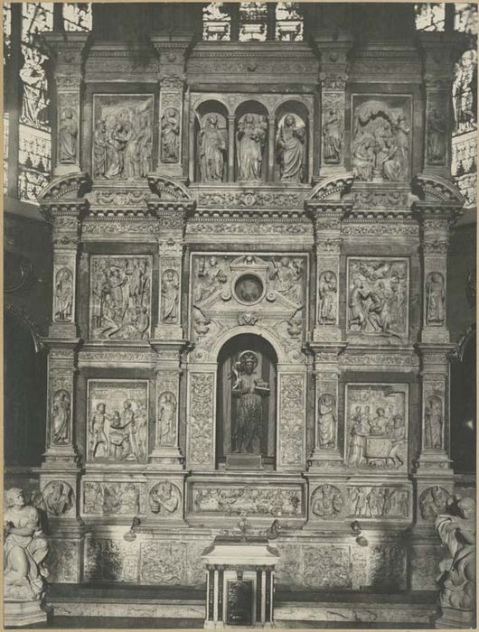 retable du maître-autel, de saint Jean-Baptiste