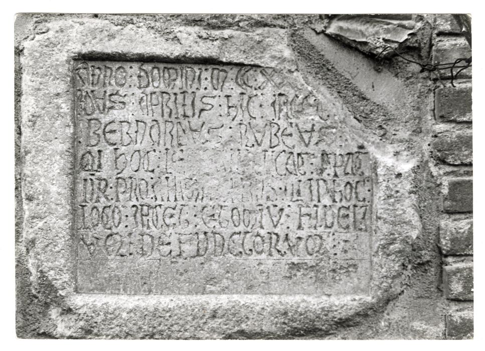 inscription funéraire de Bernard Le Roux - © Ministère de la Culture (France), Médiathèque du patrimoine et de la photographie, diffusion GrandPalaisRmn Photo