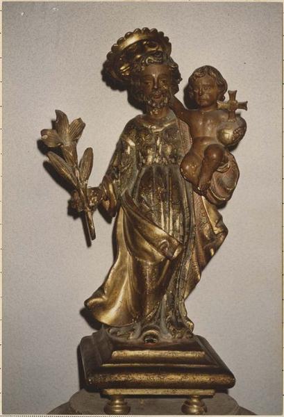 statuette : saint Joseph, vue générale - © Ministère de la Culture (France), Médiathèque du patrimoine et de la photographie, diffusion RMN-GP