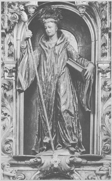 statue : Saint Romain, vue générale