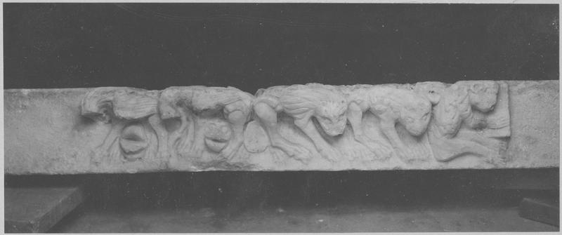 tympan : fragment, vue générale