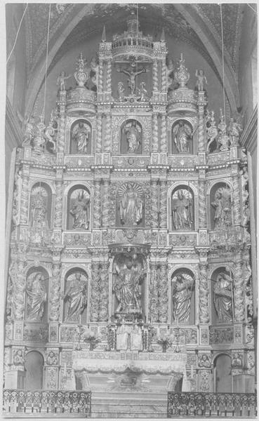 retable du maître-autel, vue générale - © Ministère de la Culture (France), Médiathèque du patrimoine et de la photographie, diffusion RMN-GP