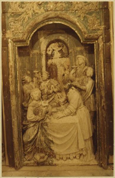 retable du Rosaire, détail