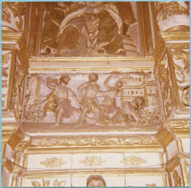 retable du Rosaire, détail