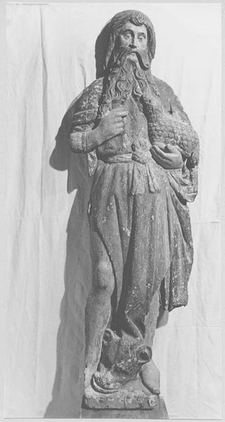 statue : Saint Jean-Baptiste, vue générale - © Ministère de la Culture (France), Médiathèque du patrimoine et de la photographie, diffusion RMN-GP