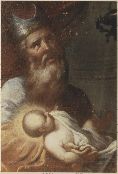 tableau (tondo) : la Présentation de Jésus au Temple, détail - © Ministère de la Culture (France), Médiathèque du patrimoine et de la photographie, diffusion RMN-GP