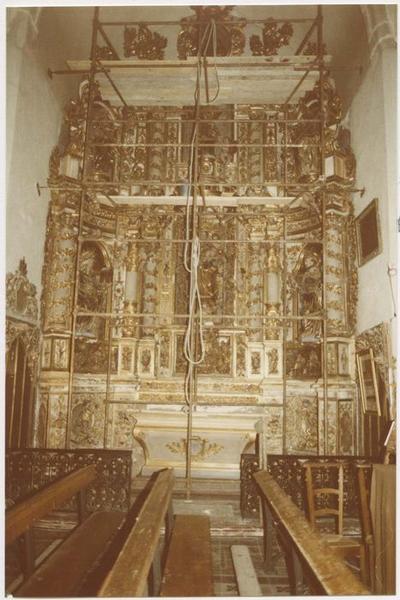 retable de la chapelle du Rosaire, vue générale - © Ministère de la Culture (France), Médiathèque du patrimoine et de la photographie, diffusion RMN-GP
