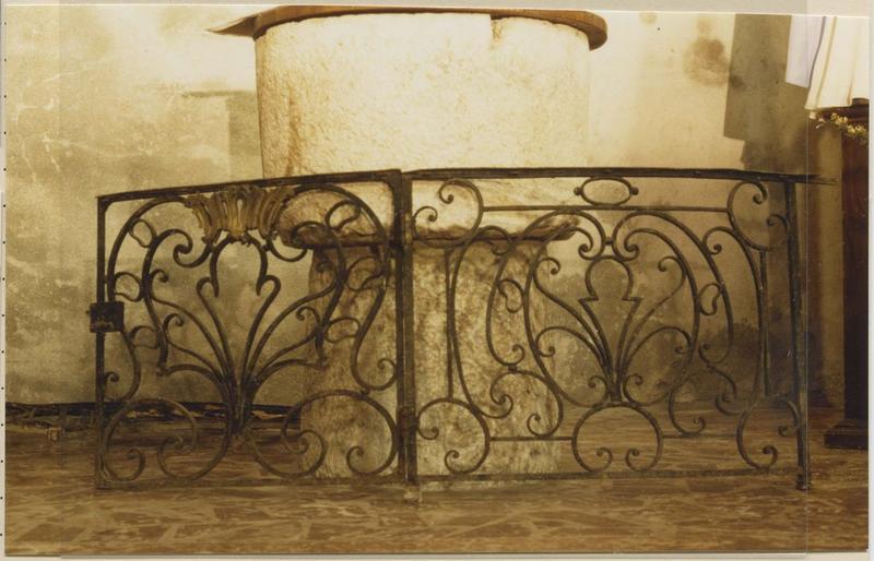 clôture de choeur (table de communion), vue partielle - © Ministère de la Culture (France), Médiathèque du patrimoine et de la photographie, diffusion RMN-GP