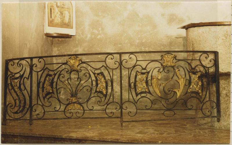 clôture de choeur (table de communion), vue partielle - © Ministère de la Culture (France), Médiathèque du patrimoine et de la photographie, diffusion RMN-GP