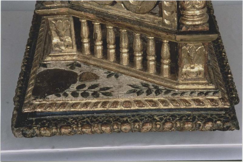 chaise de procession dite Caderita, détail