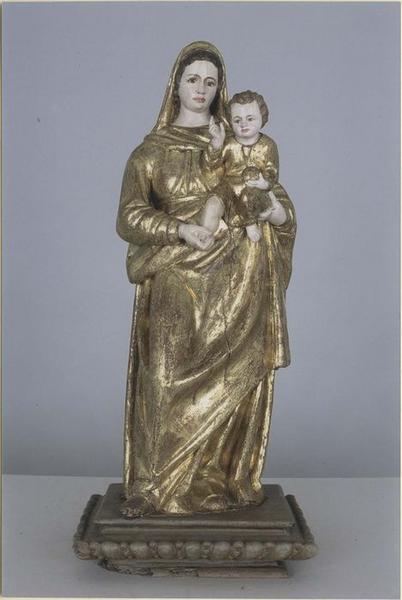 statue : Vierge à l'Enfant, vue générale