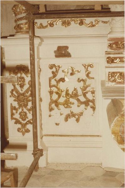 retable, détail