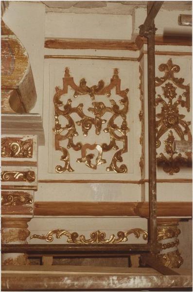 retable, détail