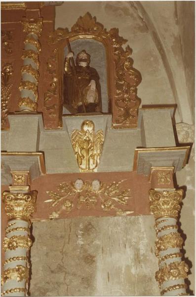 retable, détail