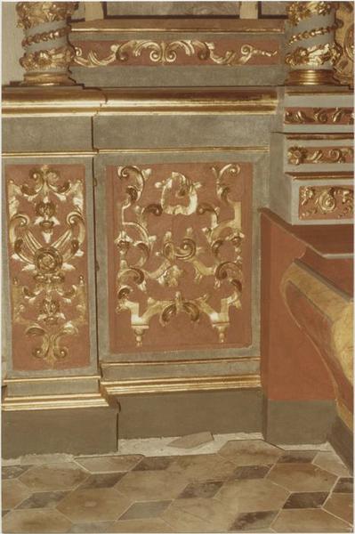 retable, détail