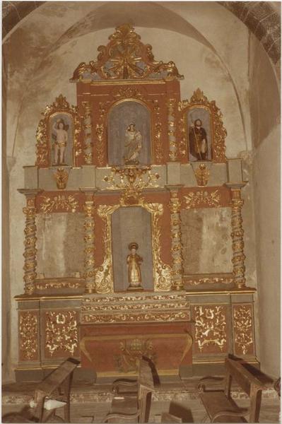 retable, détail