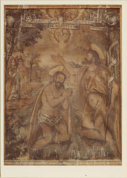 Tableau : le Baptême du Christ