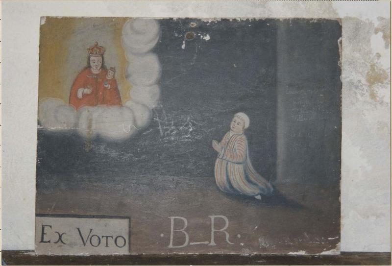 tableau, ex-voto dit de B. R., vue générale - © Ministère de la Culture (France), Médiathèque du patrimoine et de la photographie, diffusion RMN-GP