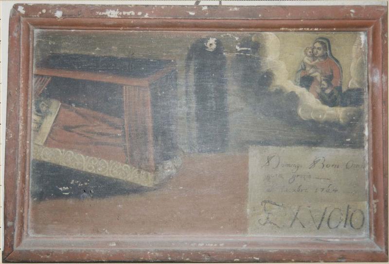 tableau, ex-voto dit de Domingo Boris : maladie, vue générale - © Ministère de la Culture (France), Médiathèque du patrimoine et de la photographie, diffusion RMN-GP