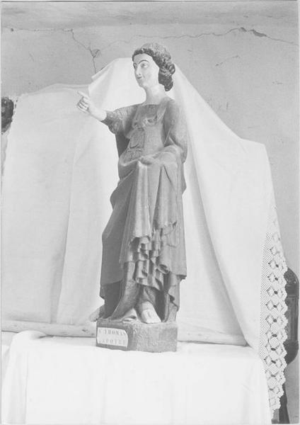 statue : archange Gabriel (l'), vue générale