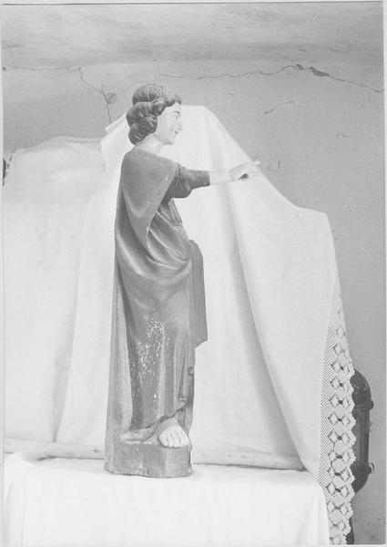 statue : archange Gabriel (l'), vue générale