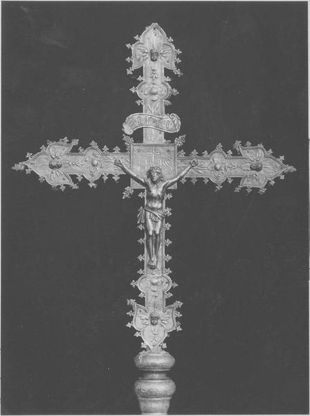 croix de procession, avers, vue générale - © Ministère de la Culture (France), Médiathèque du patrimoine et de la photographie, diffusion RMN-GP