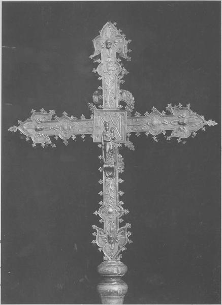 croix de procession, revers, vue générale - © Ministère de la Culture (France), Médiathèque du patrimoine et de la photographie, diffusion RMN-GP