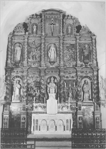 retable du maître-autel, vue générale - © Ministère de la Culture (France), Médiathèque du patrimoine et de la photographie, diffusion RMN-GP