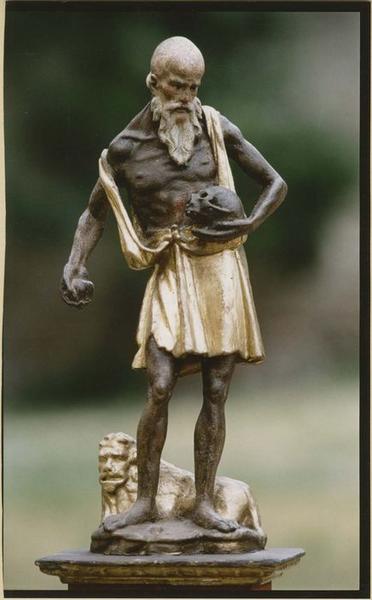 statuette-reliquaire : saint Jérôme, vue générale - © Ministère de la Culture (France), Médiathèque du patrimoine et de la photographie, diffusion RMN-GP