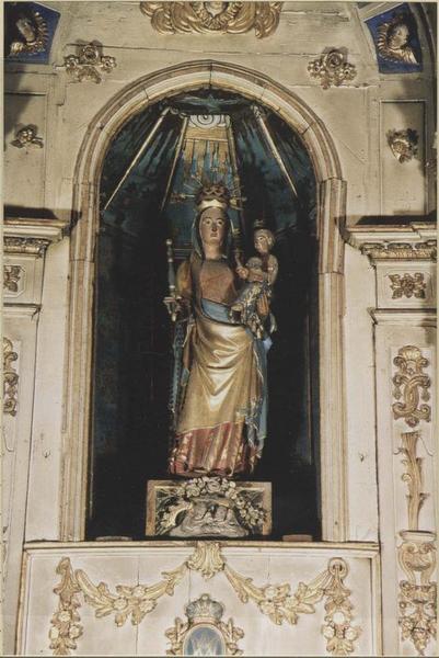 statue : Vierge à l'Enfant, vue générale