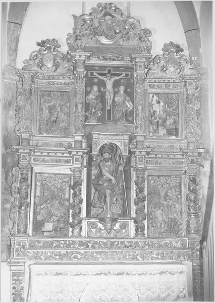 retable de saint Jean-Baptiste, vue générale