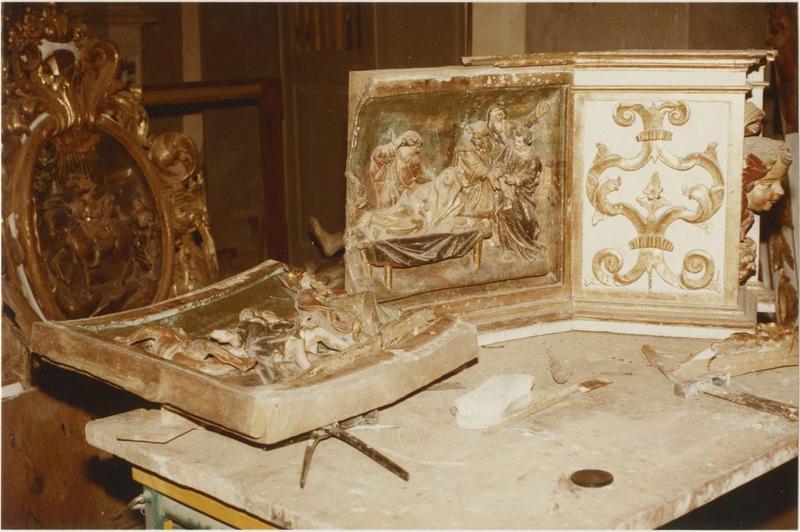 retable du maître-autel, détail