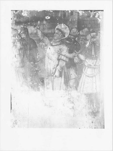 tableau : scène du martyre de saint Laurent, vue générale - © Ministère de la Culture (France), Médiathèque du patrimoine et de la photographie, diffusion RMN-GP