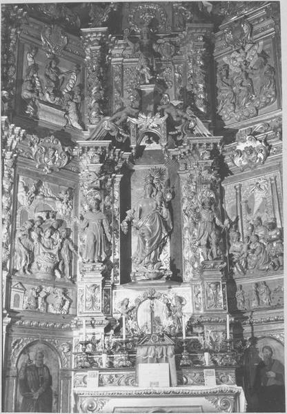 retable de la Vierge au raisin, vue partielle - © Ministère de la Culture (France), Médiathèque du patrimoine et de la photographie, diffusion RMN-GP