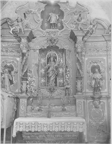 retable de la Vierge, vue partielle - © Ministère de la Culture (France), Médiathèque du patrimoine et de la photographie, diffusion RMN-GP