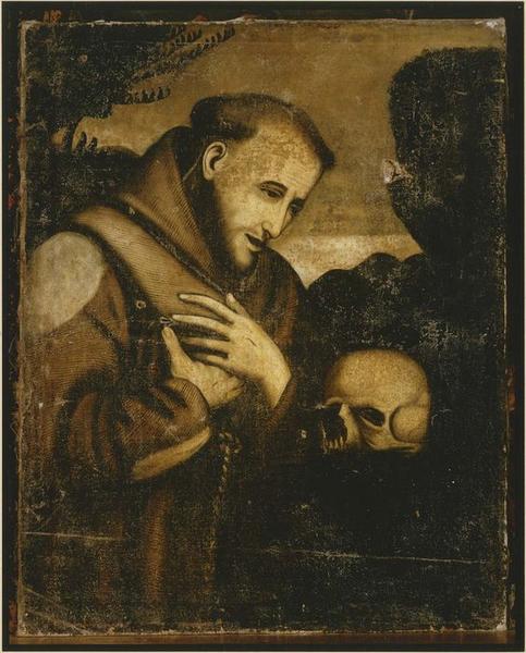 tableau : saint François-d'Assise, vue générale