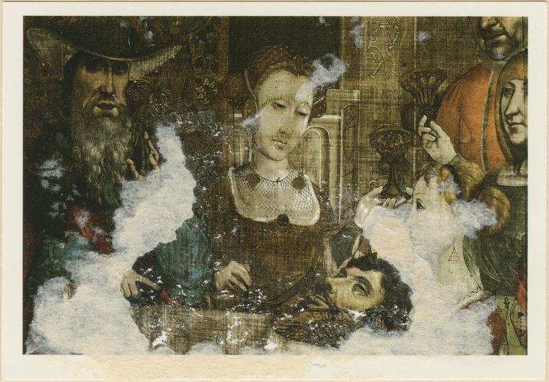 2 tableaux (volet du buffet d'orgue) : saint Jean-Baptiste baptisant le Christ, Salomé présentant à sa mère la tête de saint Jean-Baptiste